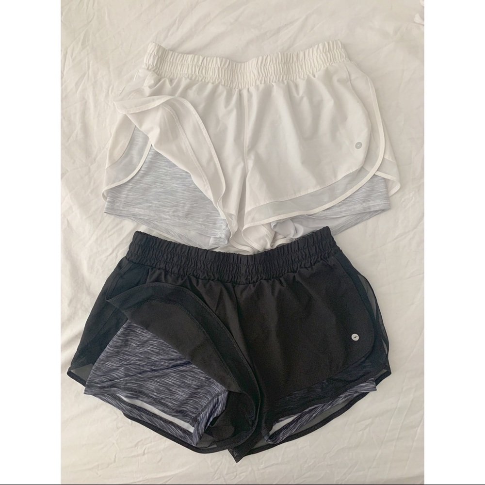 Black + White Shorts Combo